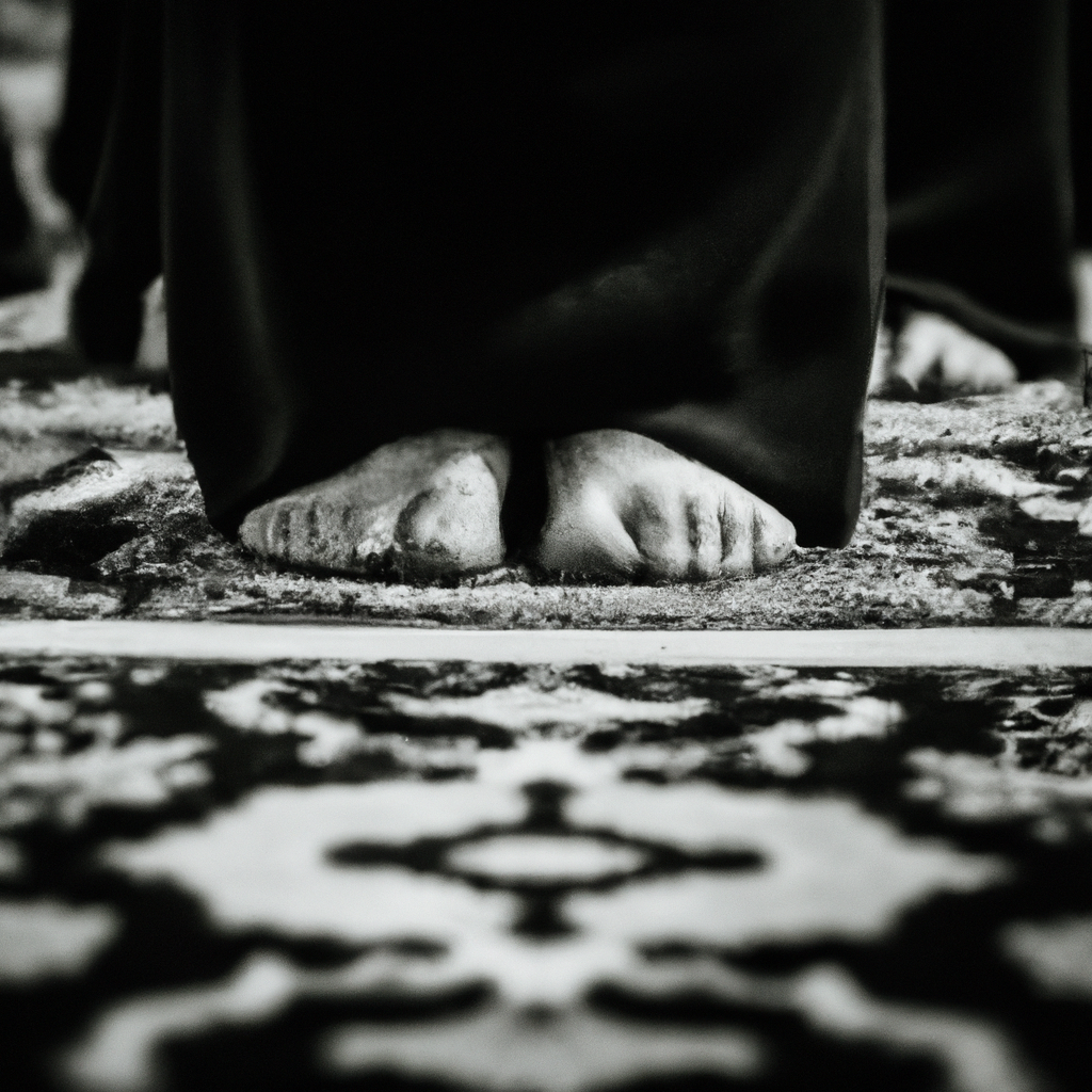 Namaz Kilimi Secde Bölgesi Detaylı Gösterim